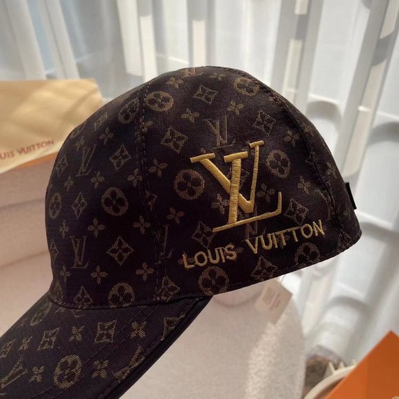 Louis Vuitton\'s new original single baseball cap, presbyopia embroidery main image 4